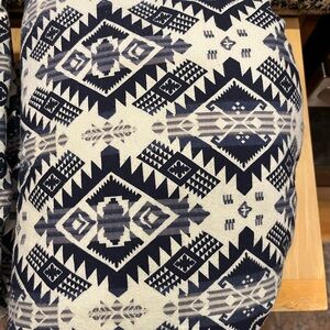 Pendleton Indigo and Cream Tribal Design Sheet Set
